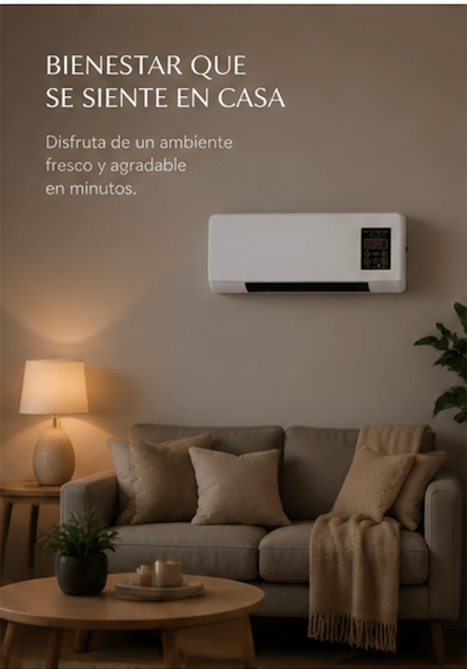 Mini Aire Acondicionado 2 en 1